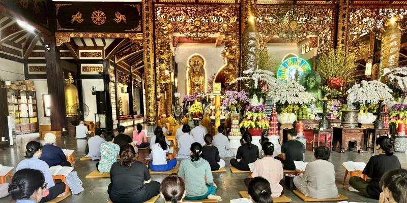 Mở đầu lịch tụng kinh Vu Lan là lễ khai hội