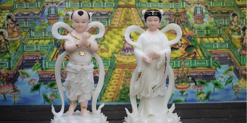 Tượng Thiên Tài Đồng Tử mang nhiều ý nghĩa phong thủy tốt đẹp